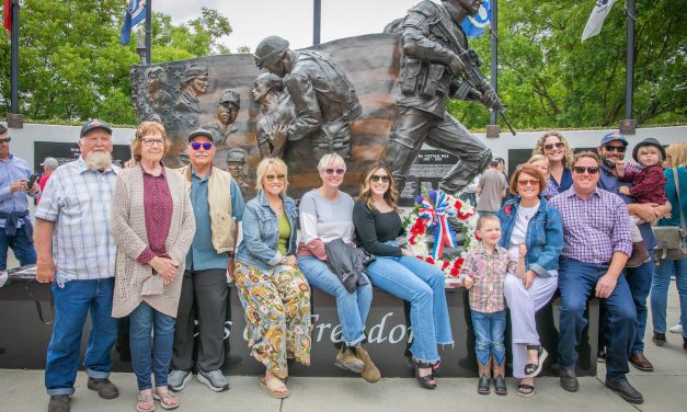 Memorial Day Ceremony at Face of Freedom Veterans Memorial Brings in Large Crowds