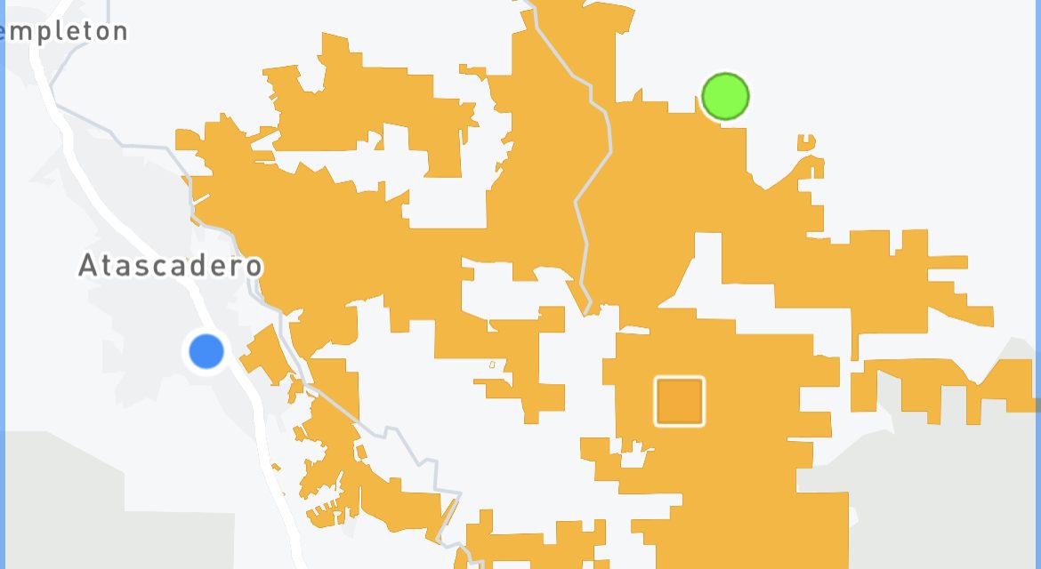 Over 3000 PG&E Customers Without Power in Atascadero