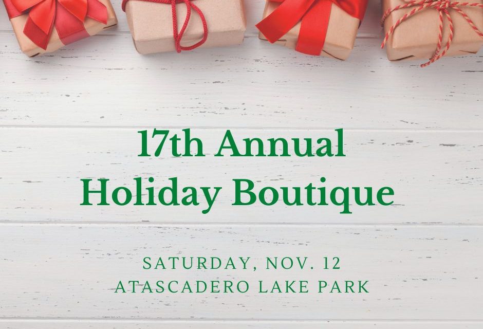 17th Annual Holiday Boutique in the Park Coming to the Lake