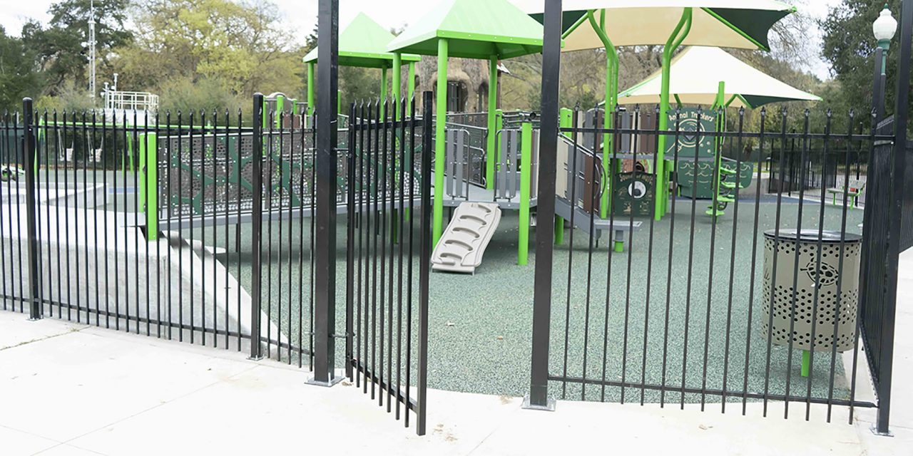 Joy Playground Fence Completed