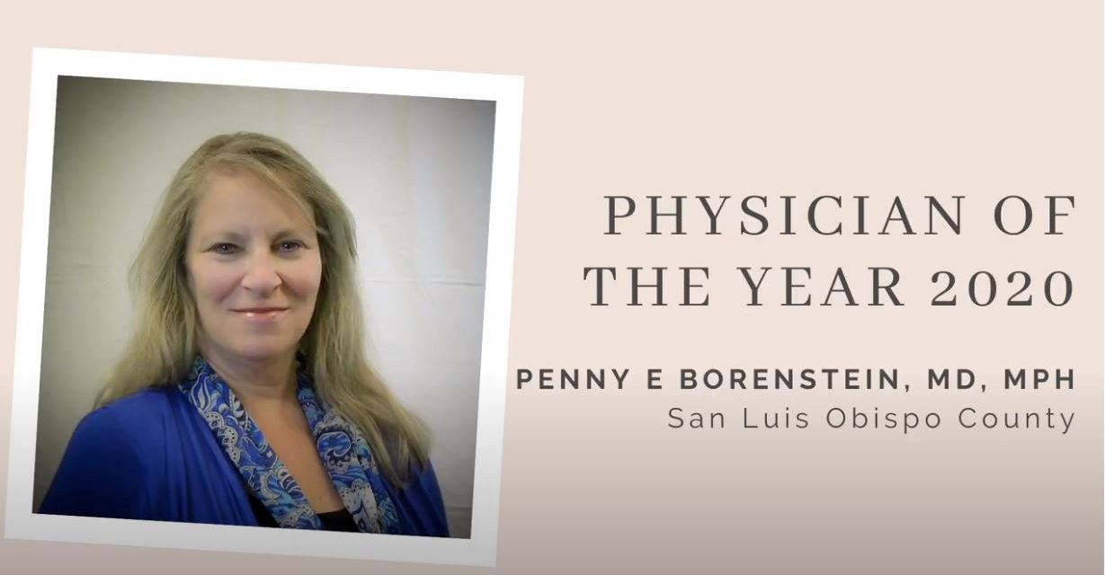 Dr. Borenstein Named San Luis Obispo County Physician of the Year
