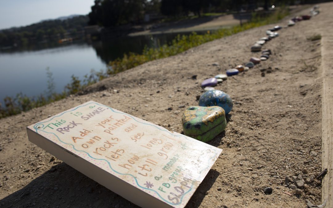 Recent Atascadero’s Rock Snake is Leaving the Lake