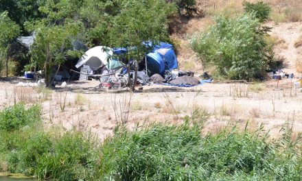 Riverbed Encampment Threatens Closure of De Anza Trail