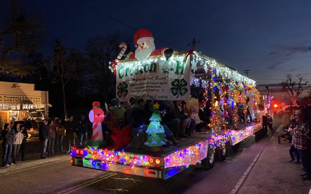 Recent Holiday Parades Light Up Creston and San Miguel
