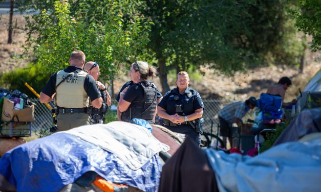 Law Enforcement Evacuates Encampment Along US 101 