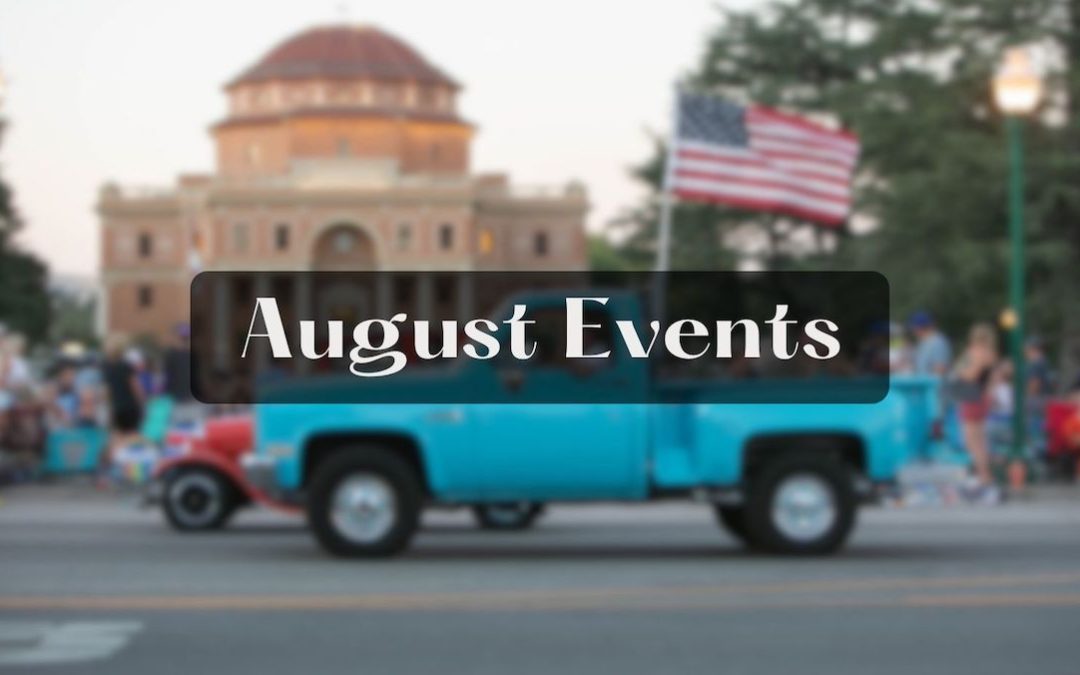 North County August Event Calendar