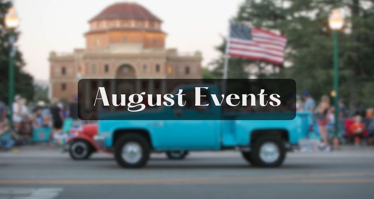 North County August Event Calendar