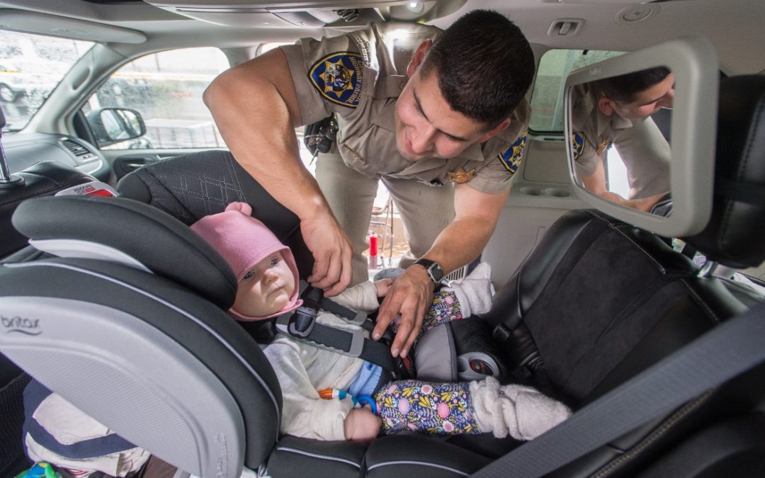 Recent California Highway Patrol focused on safe and secure rides for children