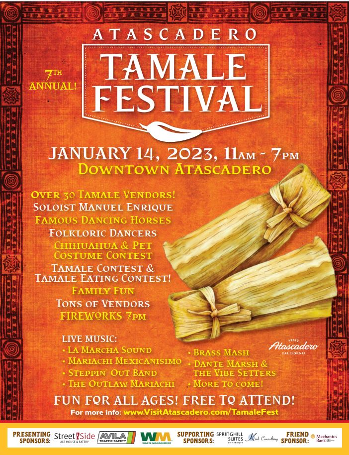 City of Atascadero to Hosts 7th Annual Tamale Festival • Atascadero News