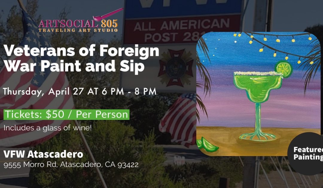 Recent Paint and Sip Event to Support VFW Atascadero