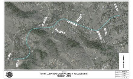Construction to begin on Santa Lucia Road; Expect delays