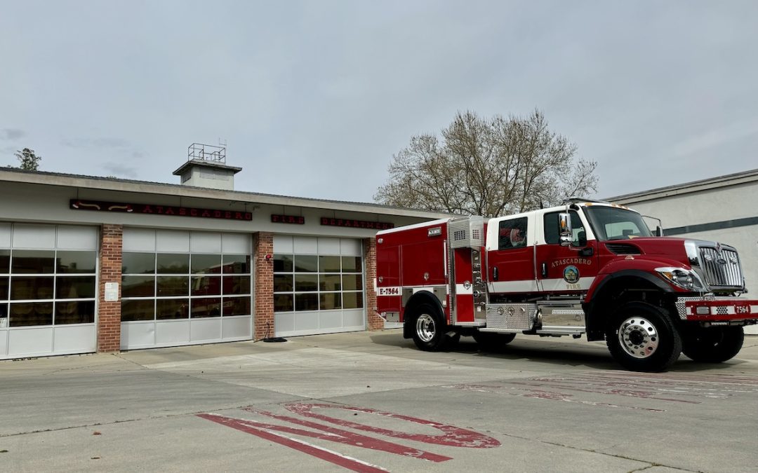 How does Atascadero prepare for a possible wildfire emergency?