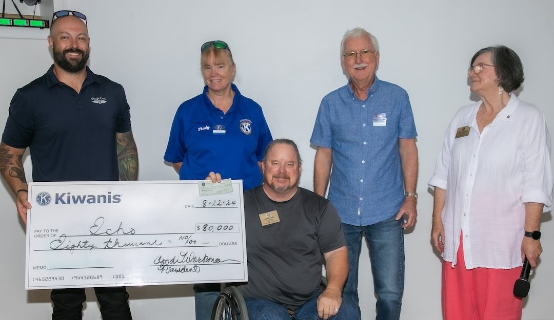 Atascadero Kiwanis Club donates $80,000 to ECHO following Annual Winemaker Dinner