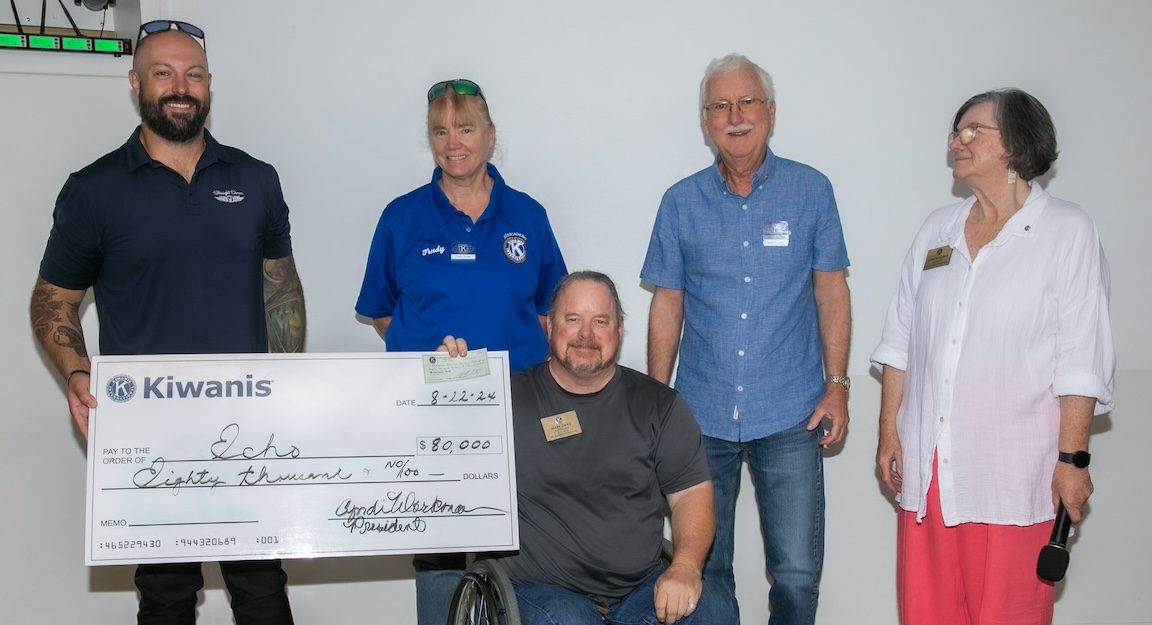 Atascadero Kiwanis Club donates $80,000 to ECHO following Annual Winemaker Dinner