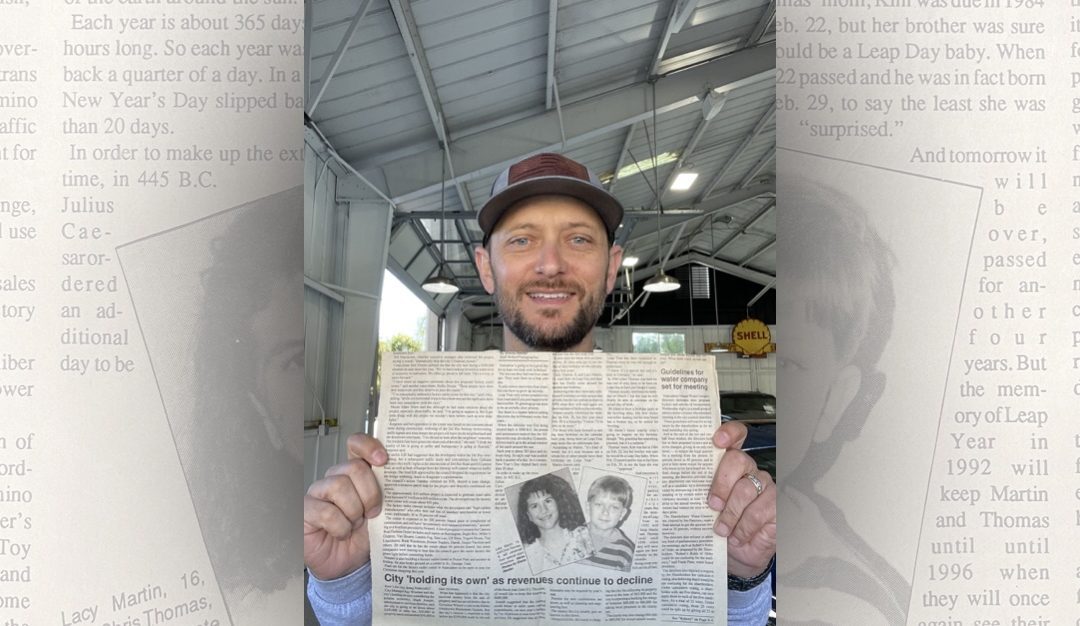 Recent Local ‘Leapling’ celebrates 40th birthday