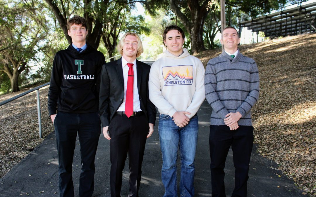 Recent Templeton High School juniors nominated for Boys State Conference