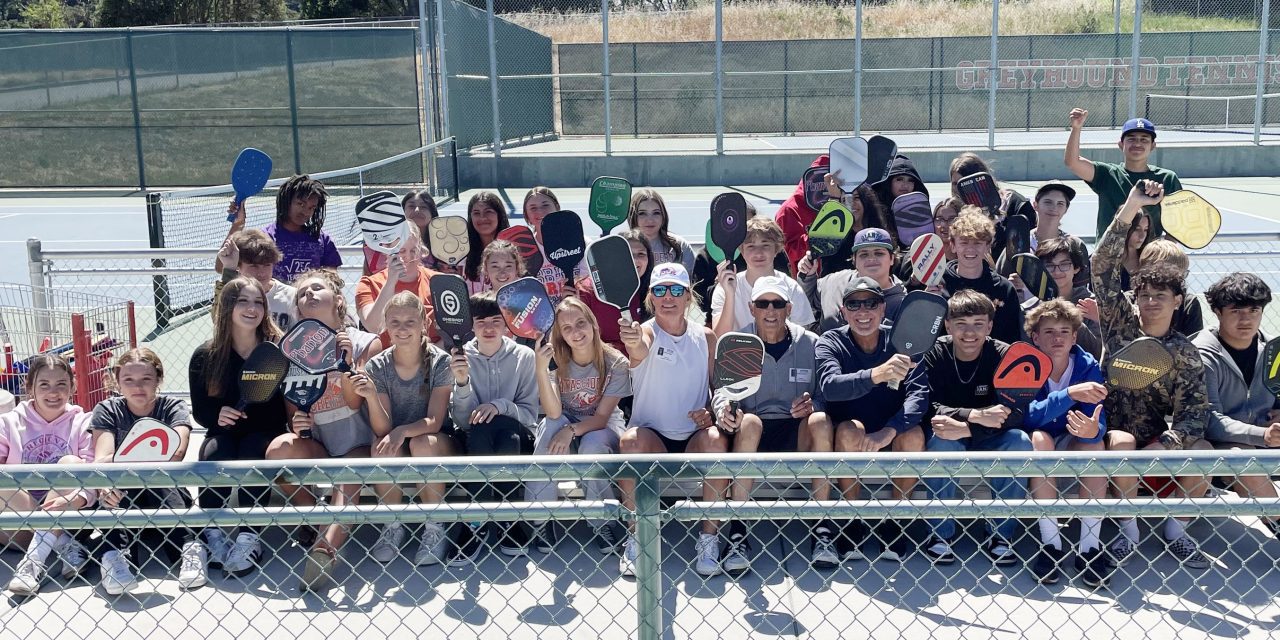 Atascadero Pickleball Club supports high school students in learning the game