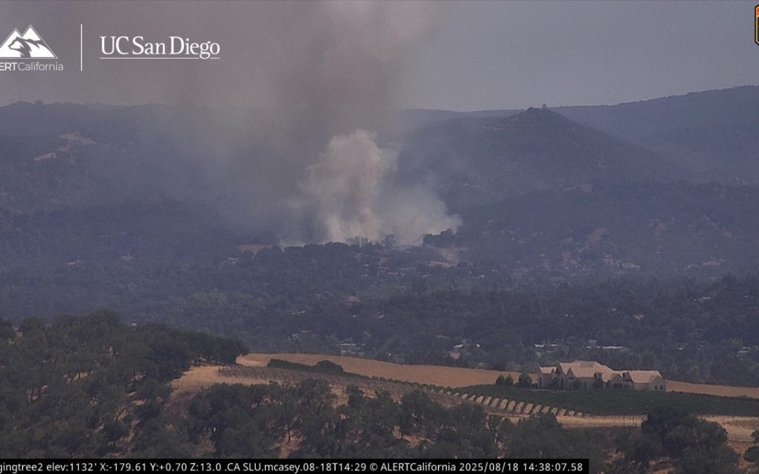 New fire breaks out on San Carlos Road in Atascadero