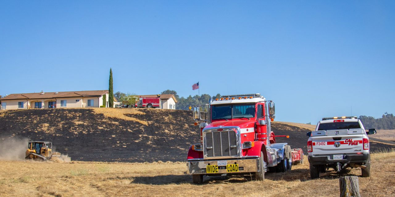 San Carlos Fire destroys barn, burns 9 acres in Atascadero