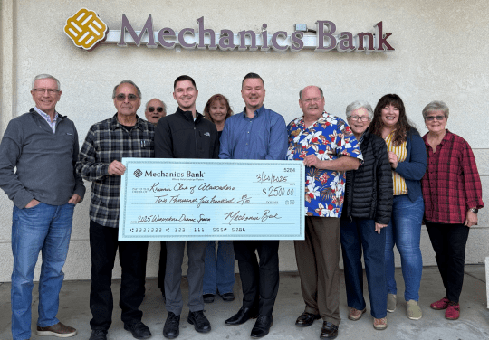 Mechanics Bank becomes major supporter of June event