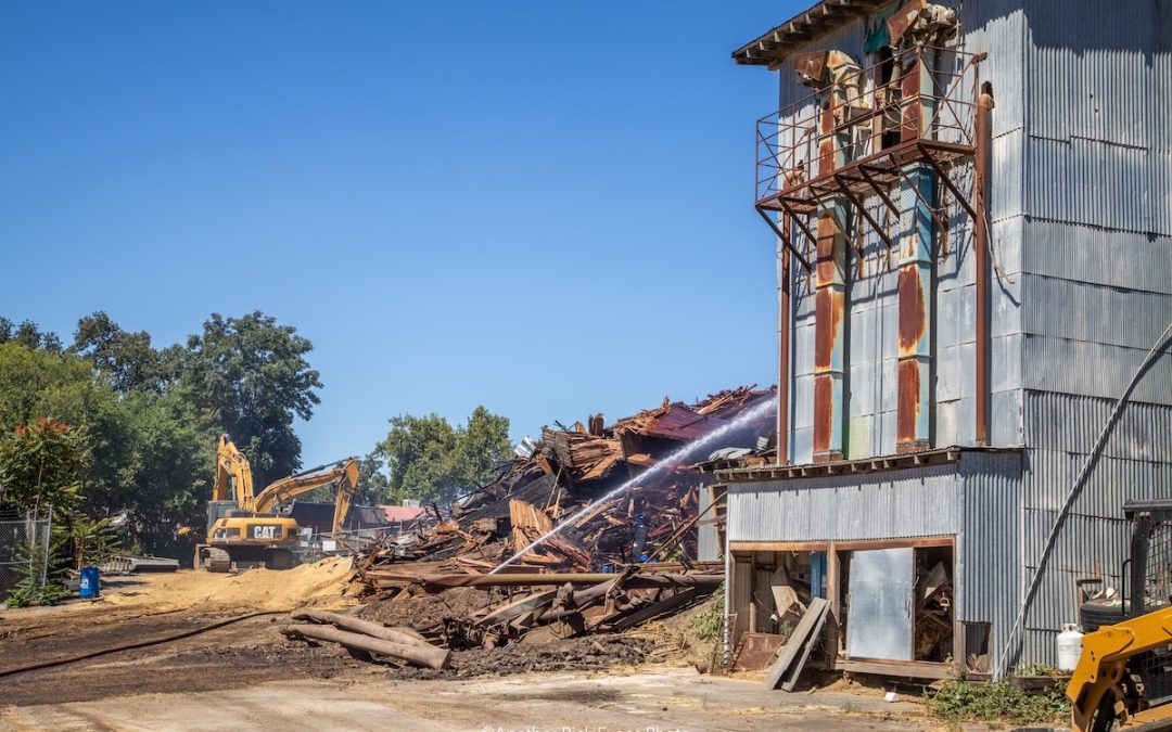 Recent Main Street Reopens Following Templeton Feed and Grain Fire