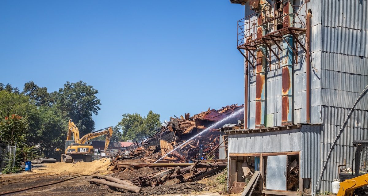 Main Street Reopens Following Templeton Feed and Grain Fire