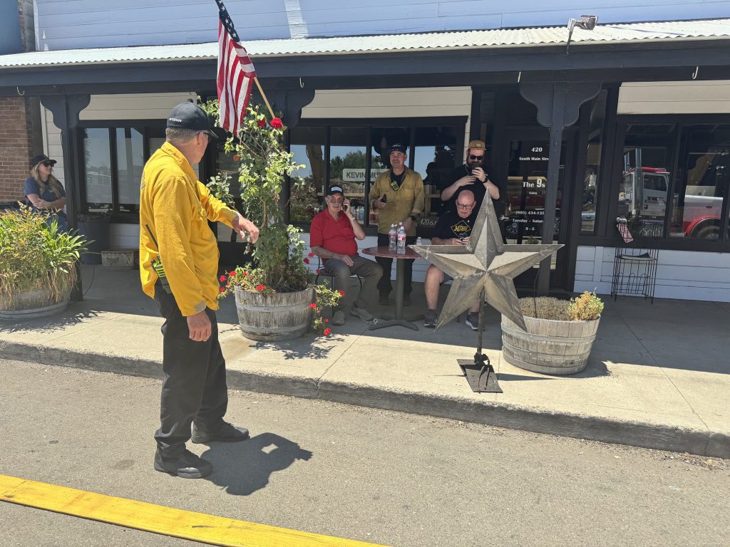 Firefighters Recover Iconic Star as Jermins Rebuild Feed Sales 2025 Templeton Feed and Grain Fire Hayley Mattson 4400