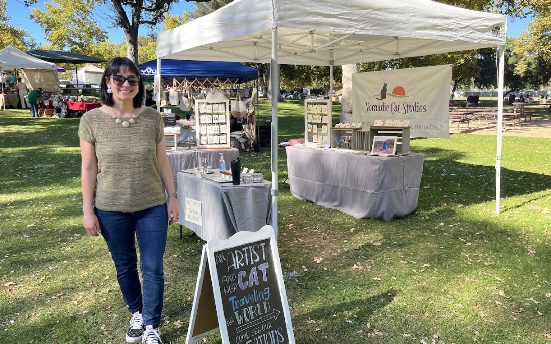 Recent Local artisans head to Atascadero Lake Park to sell holiday goods