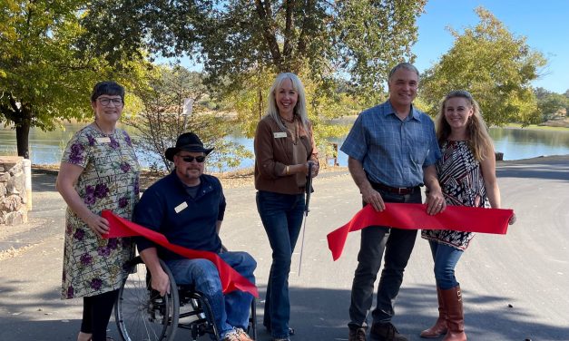 F-14 Ribbon Cutting for Marchant Way at Atascadero Lake