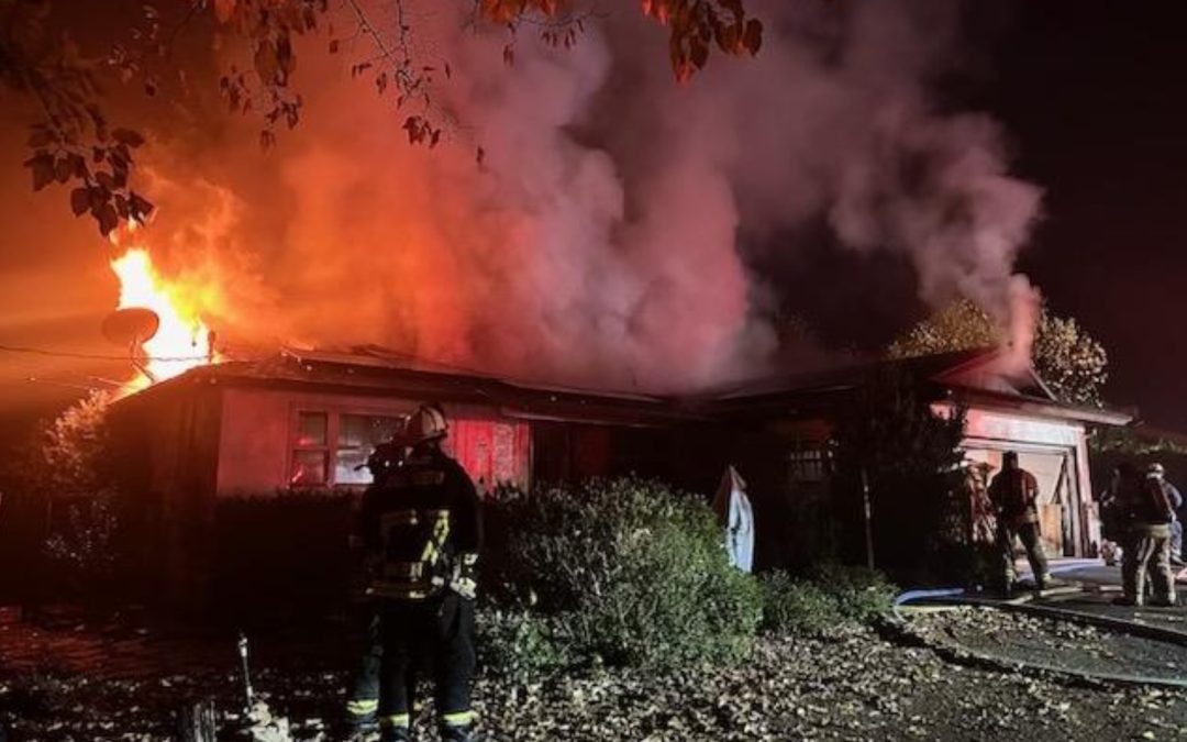 Firefighters respond to early morning residential fire on San Benito Road