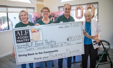 Rosemary Dexter turns 100 and raises money for ALF Food Pantry