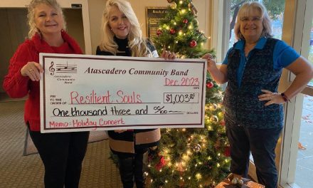 Atascadero Community Band donates over $1,000 to Resilient Souls