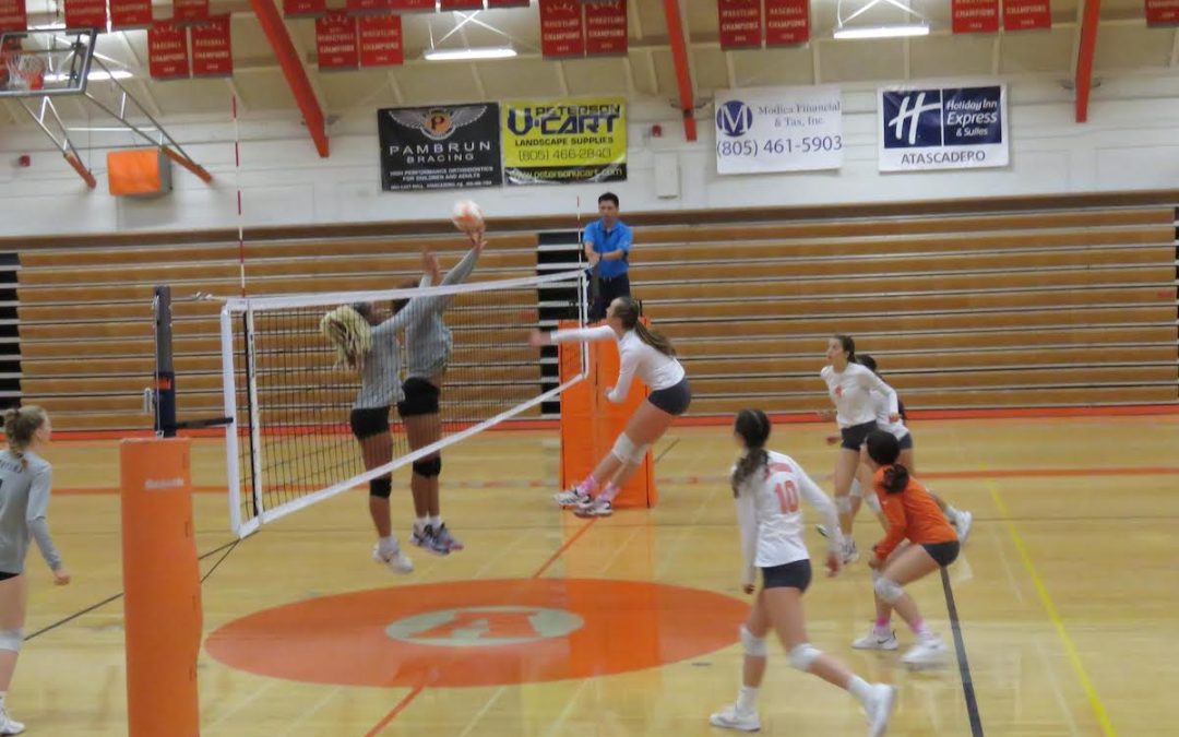 Atascadero High Girls Volleyball Wins Last Four Matches and Continues to CIF