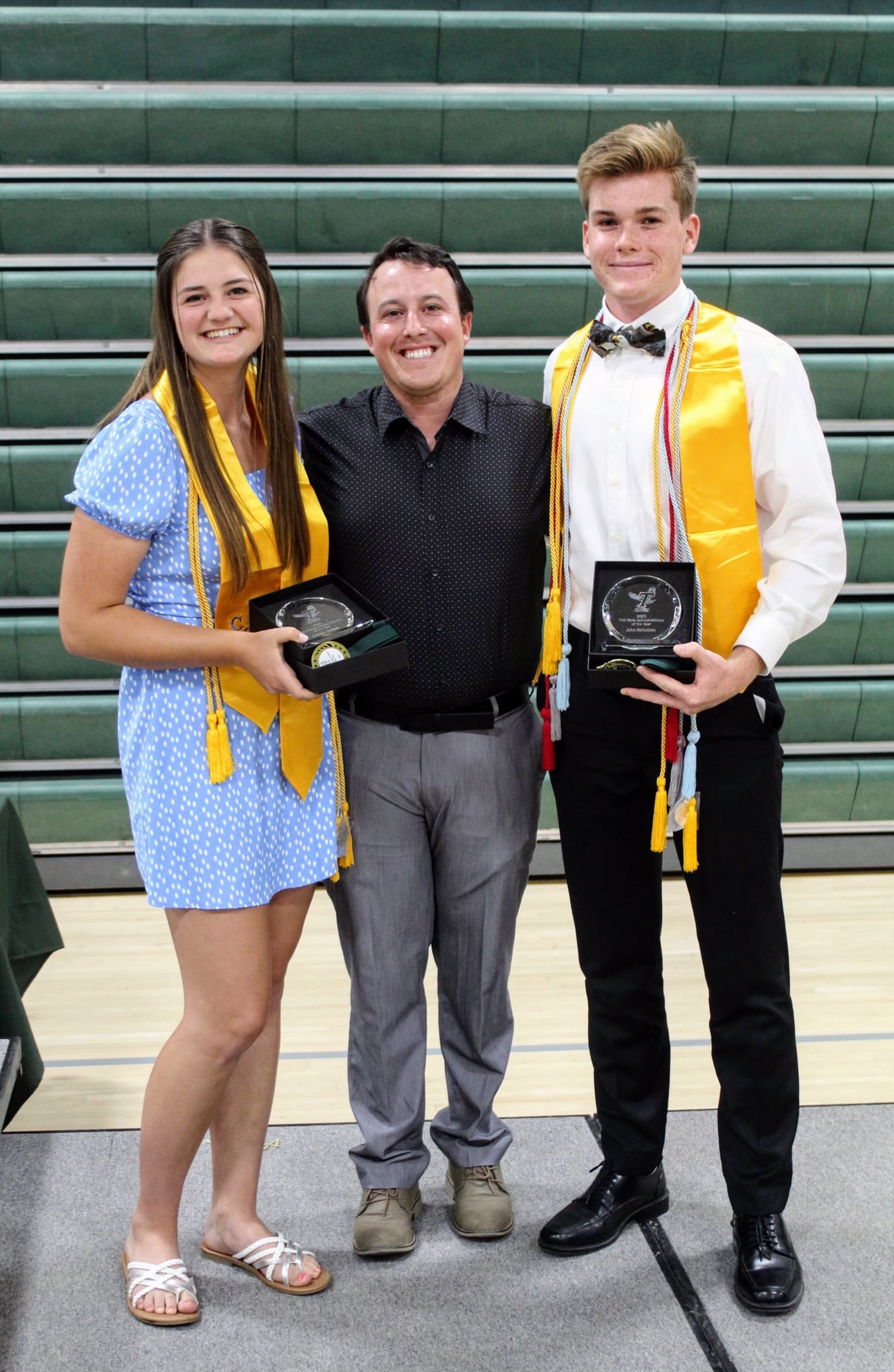 Ashlyn Janzen and John Nicolson Scholar Athletes of the Year