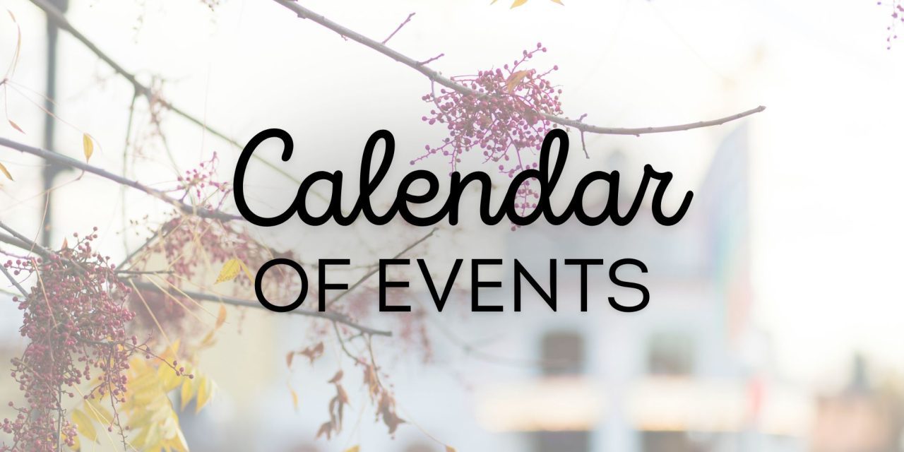 February Calendar of Events