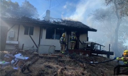 Atascadero Structure Fire on Valle Avenue