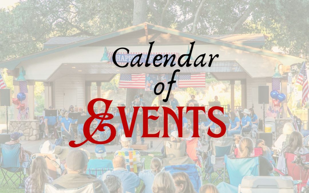 Recent July Calendar of Events