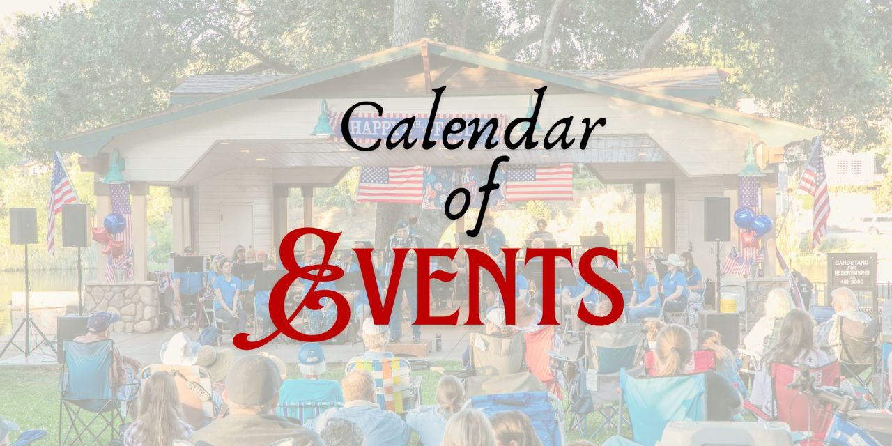 July Calendar of Events