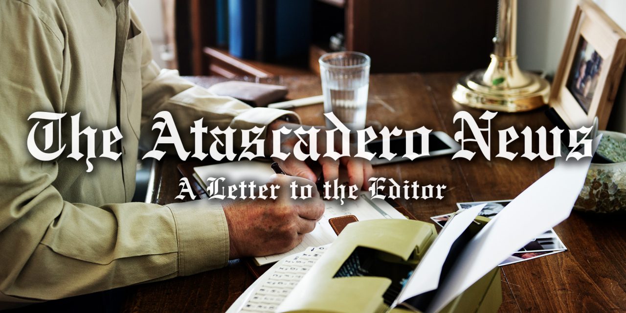 Letter to Editor: Wake up, Atascadero!