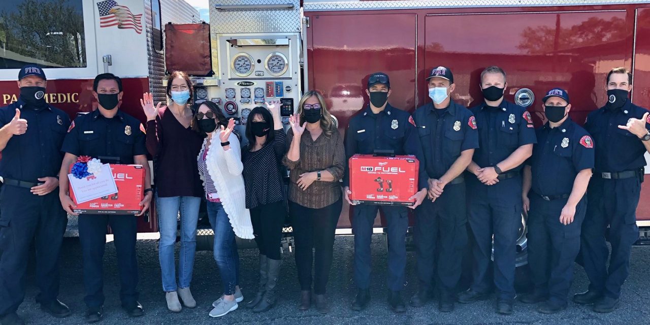 Atascadero Republican Women Federated Donation to Fire and Emergency Services