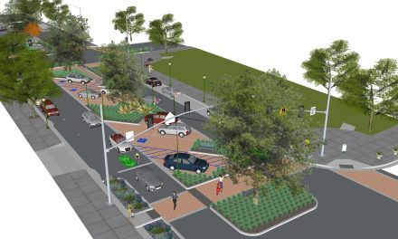 The El Camino Real Downtown Safety and Parking Enhancements Project is underway