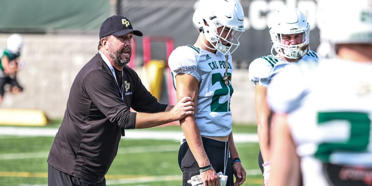 Cal Poly Wraps Up First Week of Fall Camp with Full Pads