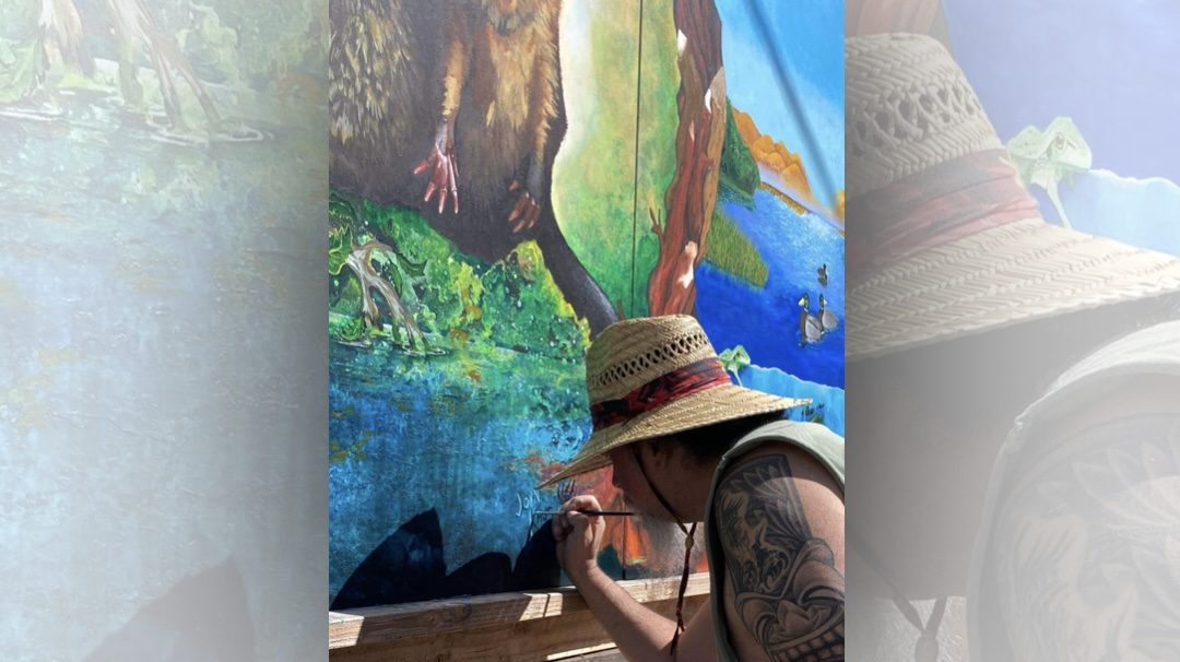 Beaver mural to be revealed at Charles Paddock Zoo