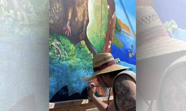 Beaver mural to be revealed at Charles Paddock Zoo