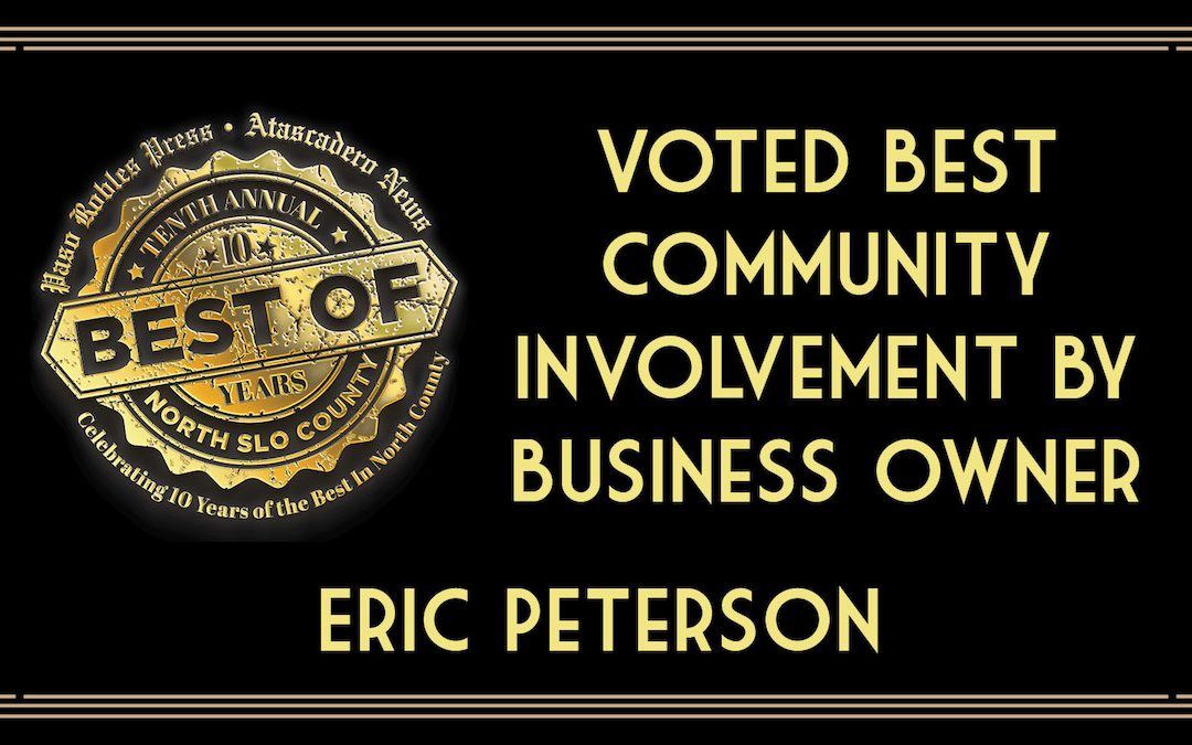 Recent Best of 2023 Winner: Best Community Involvement by Business Owner
