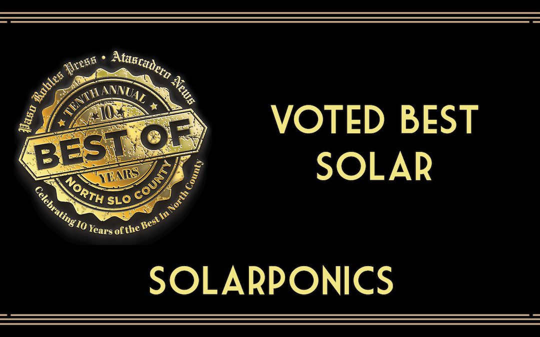 Recent Best of 2023 Winner: Best Solar
