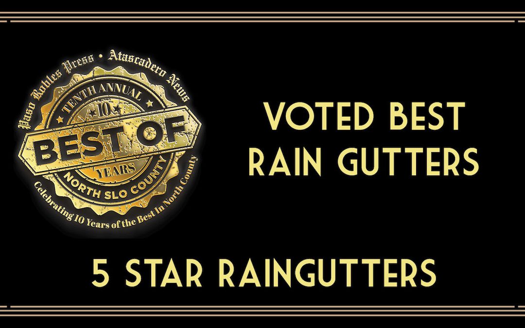 Recent Best of 2023 Winner: Best Rain Gutters