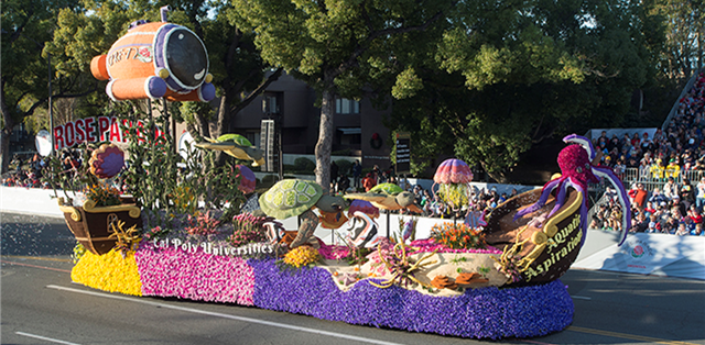 Cal Poly Students Rose Float Design Competition Amidst the Pandemic