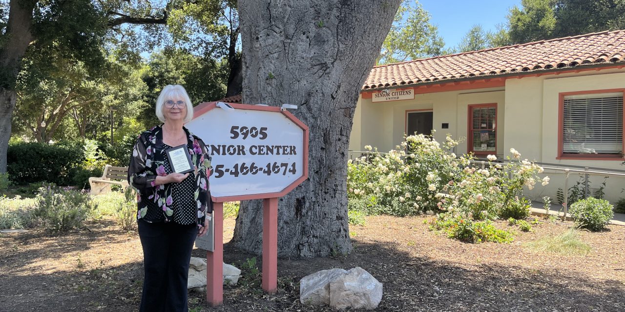 Carol Benton honored as SLO County Senior Citizen of the Year