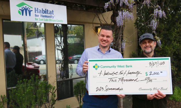 Community West Bank Builds Stronger Community with Donation to Habitat for Humanity 